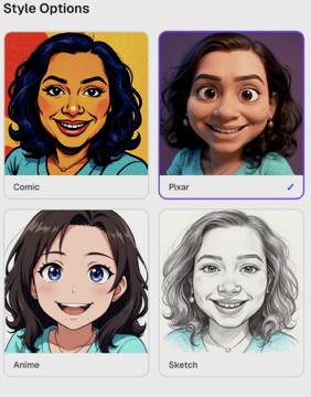 Pixar · Anime · Ghibli · Chibi